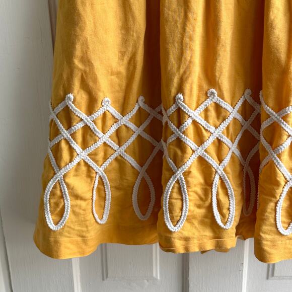 Anthropologie Girls From Savoy Sugar Embroidered Skirt - Picture 4 of 7